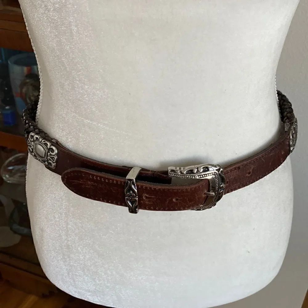 Vintage  Aimee Lynn leather  belt